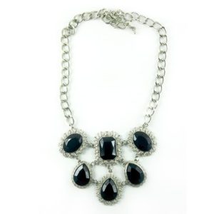 COLLAR CAMAFEOS NEGROS