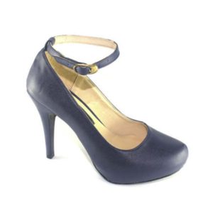 Zapatos azul marino con pulsera