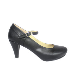 ZAPATOS NEGROS CON CORREA