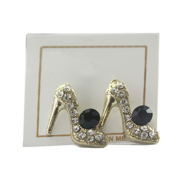 ARETES ZAPATILLAS NEGRAS