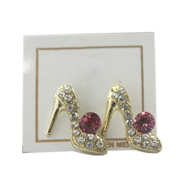 ARETES ZAPATILLAS ROSA