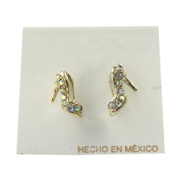 ARETES PEDRERÍA ZAPATILLAS