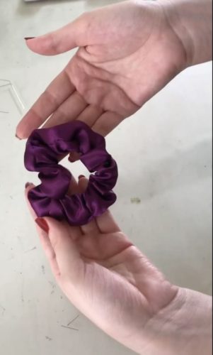diy scrunchie