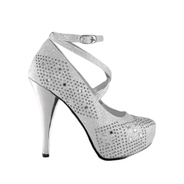 ZAPATOS PLATA ALTOS