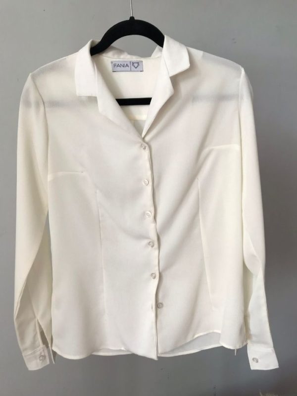 camisa botones mujer